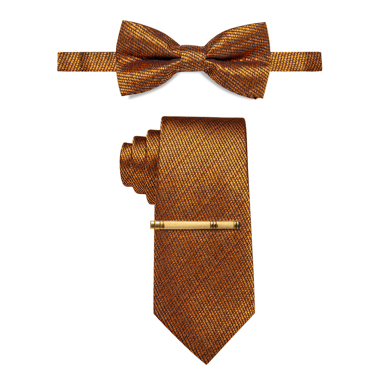 gold bow tie