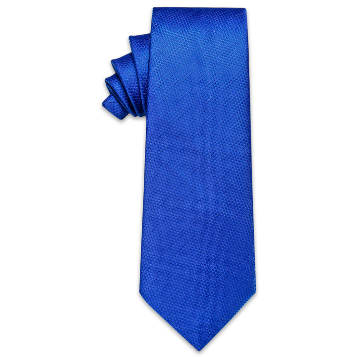 MediumBlue solid tie for business men