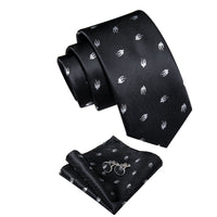 men's black tie