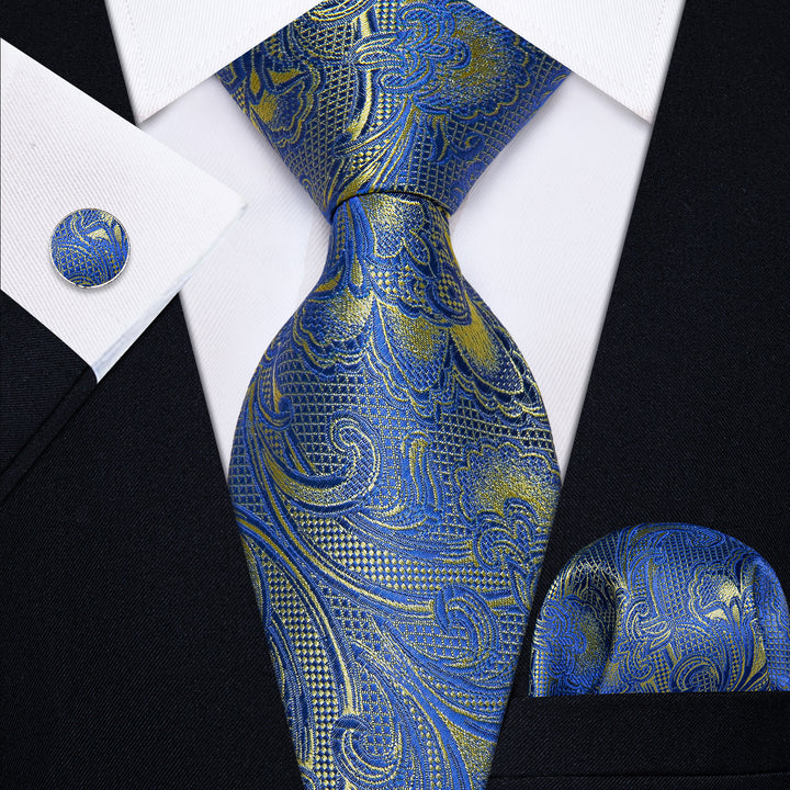 Blue tie 