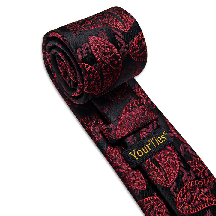 mens red tie