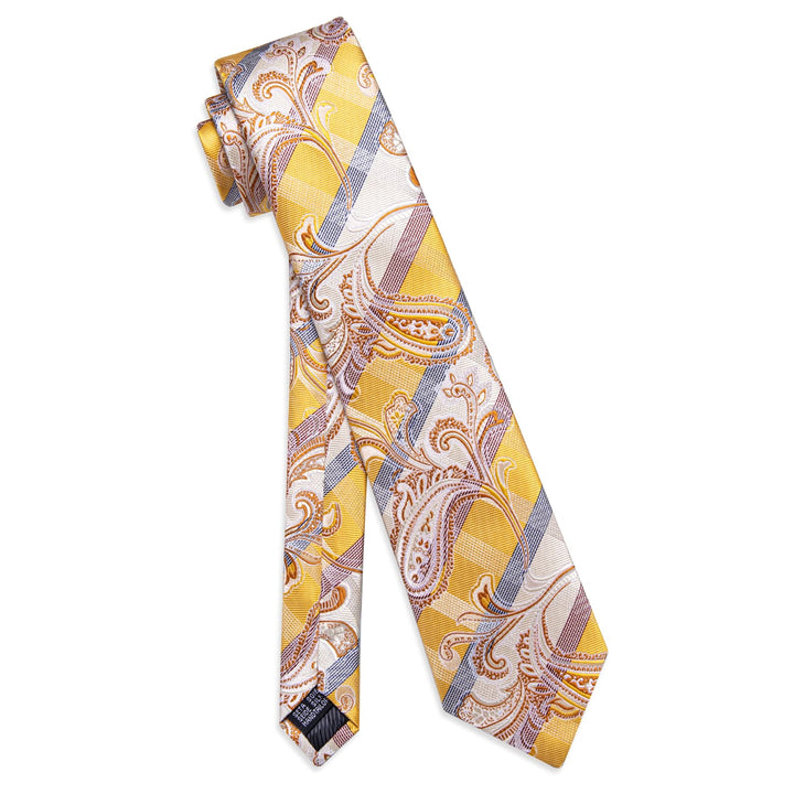 pale yellow tie