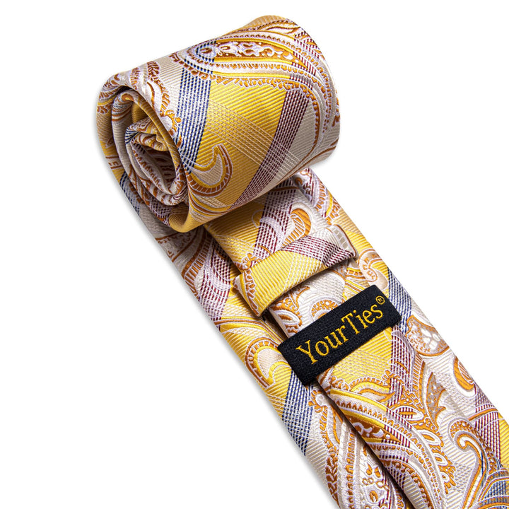 mens yellow tie