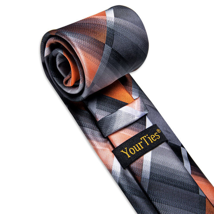 orange necktie