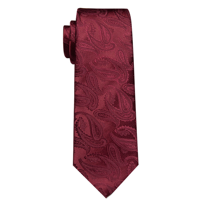 maroon tie