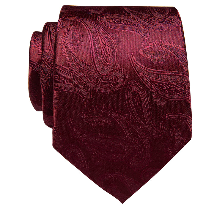 burgundy ties