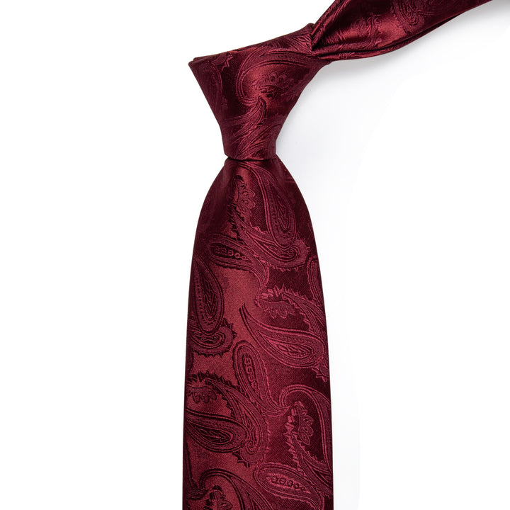 burgundy pocket square