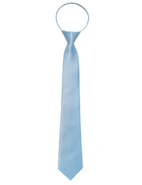 solid blue tie