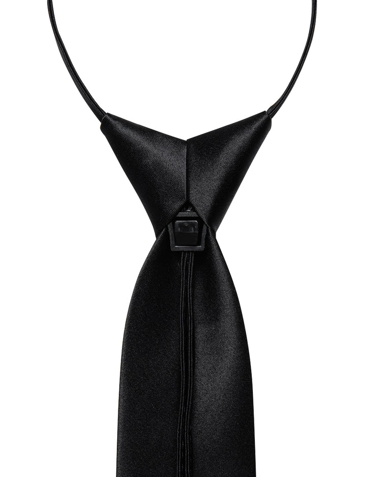 tie with black suit