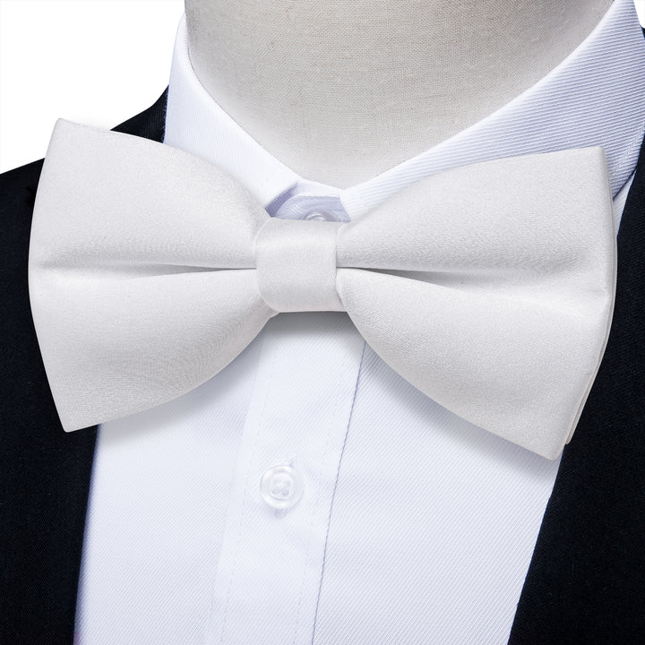 white bow ties