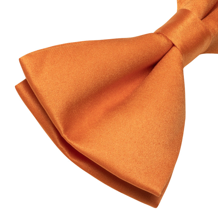 burnt orange bow tie